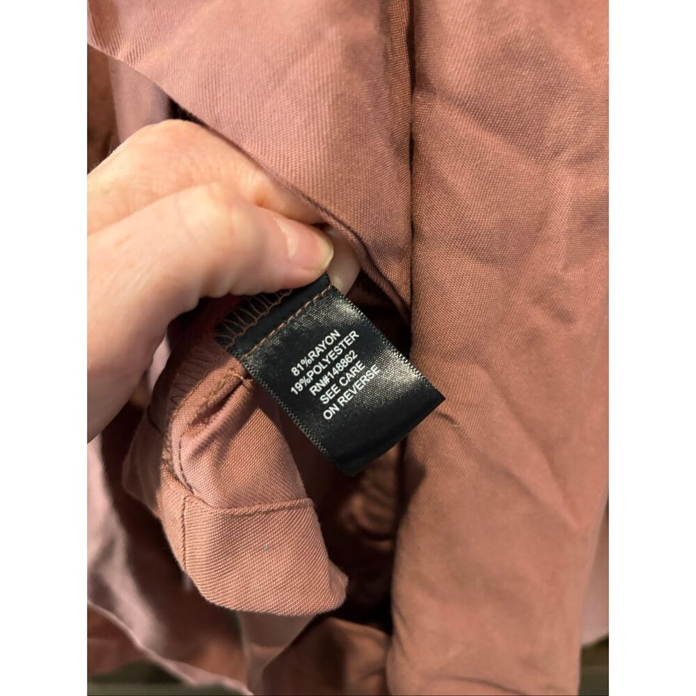 Torrid Dusty Rose / Mauve Open Front Drape Blazer… - image 4